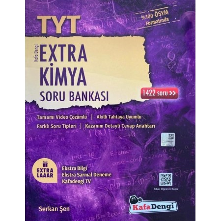 KafaDengi Yayınları TYT Kimya Extra Soru Bankası