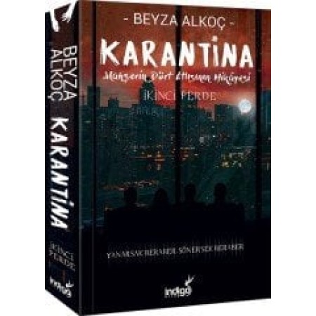 İndigo Kitap Karantina İkinci Perde  Beyza Alkoç Karton Kapak