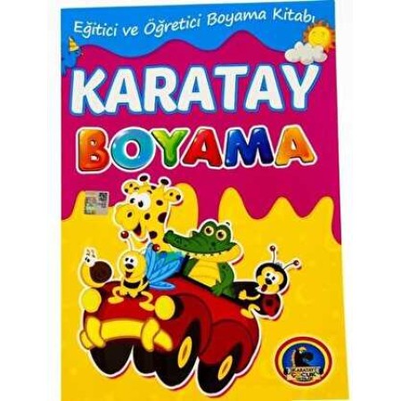 Karatay Boyama - Eğitici ve Öğretici Boyama Kitabı