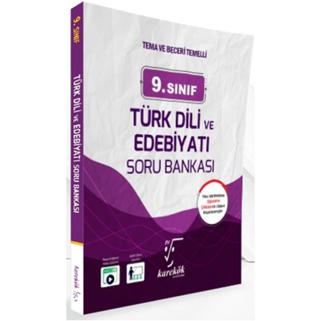 Karekök Yayınları 9. Sınıf Türk Dili Ve Edebiyatı Soru Bankası