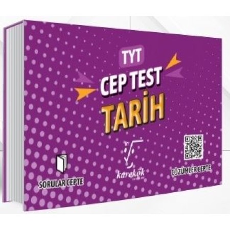 Karekök Yayınları TYT Tarih Cep Test