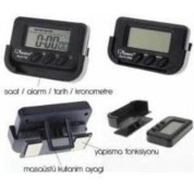 Kenko KK-613D Dijital Küçük Masa-Araba Saati-Alarm-Kronometre Kenko KK-613D Dijital Küçük Masa-Araba Saati-Alarm-Kronometre
