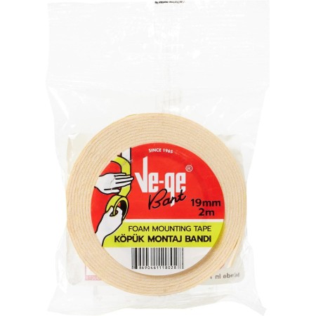 Vege Köpük Montaj Bandı 19 MM x 2 M