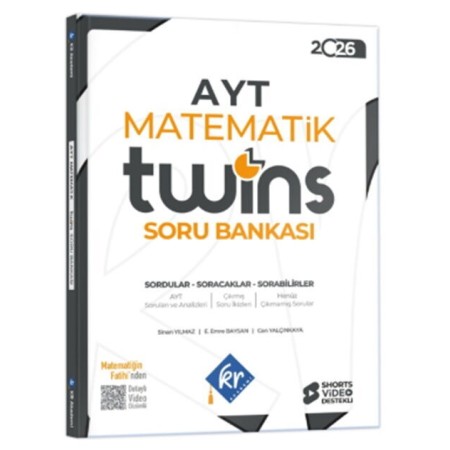 KR Akademi 2026 AYT Twins Matematik Soru Bankası