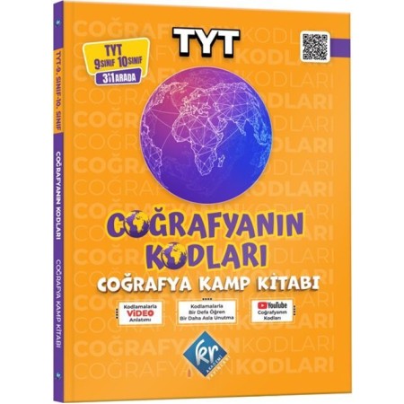 Kr Akademi Coğrafyanın Kodları TYT Coğrafya 9. Sınıf 10. Sınıf Kamp Kitabı