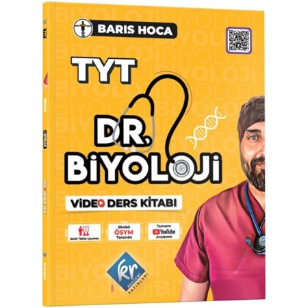 Kr Akademi Barış Hoca TYT Dr. Biyoloji Video Ders Kitabı
