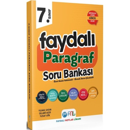 Kurul Yayıncılık 7.Sınıf Faydalı Paragraf Soru Bankası