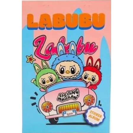 Labubu Sticker Defteri – 16 Sayfa 