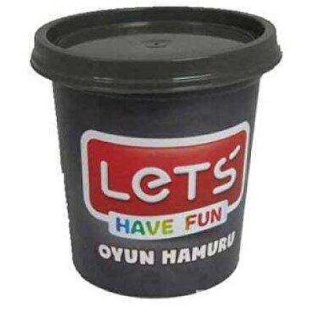 Lets Oyun Hamuru Tek Renk 150 GR Gri L8340-13
