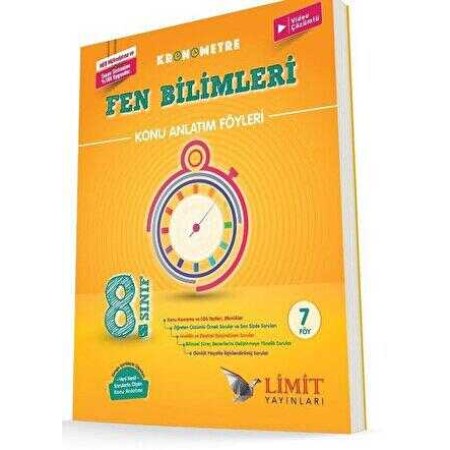 Limit Yayınları 8. Sınıf Fen Bilimleri Konu Anlatım Föyleri 