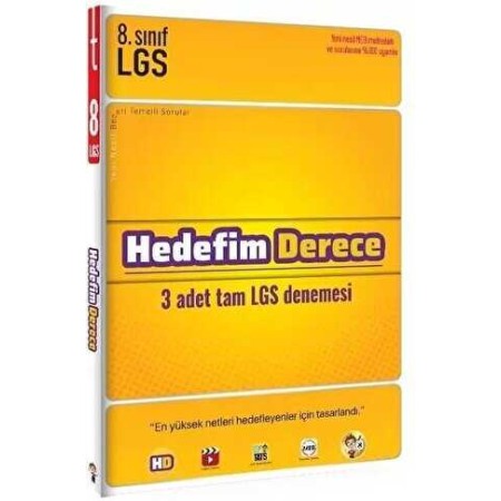 Tonguç Akademi   8. Sınıf Hedefim Derece Denemeleri