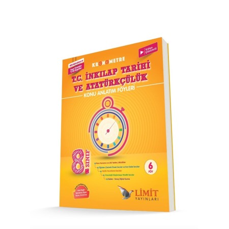 Limit Yayınları 8. Sınıf T.C. İnkılap Tarihi ve Atatürkçülük Konu Anlatım Föyleri