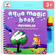 Lino  Aqua Magic Book (Sihirli Boyama Kitabı) MEVSİMLER