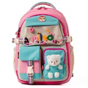 Teddy Okul Çantası Pudra 2802