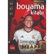 Mbappe - Boyama Kitabı - Sticker ve Kart Hediyeli 