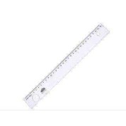 Hataş Standart Cetvel Plastik Mercekli Geniş 30 CM 0161