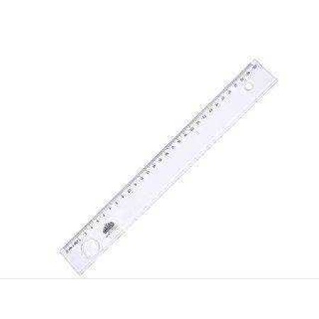 Hataş Standart Cetvel Plastik Mercekli Geniş 30 CM 0161