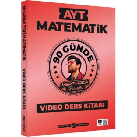 Kr Akademi Yayınları Mert Hoca 90 Günde AYT Matematik Video Ders Kitabı