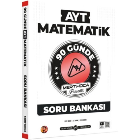 Kr Akademi Mert Hoca Yayınları AYT 90 Günde Matematik Soru Bankası
