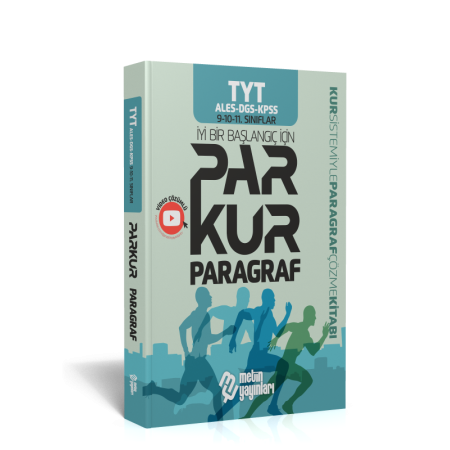 Metin Yayınları TYT ALES DGS KPSS ALES Parkur Paragraf Çözme Kitabı