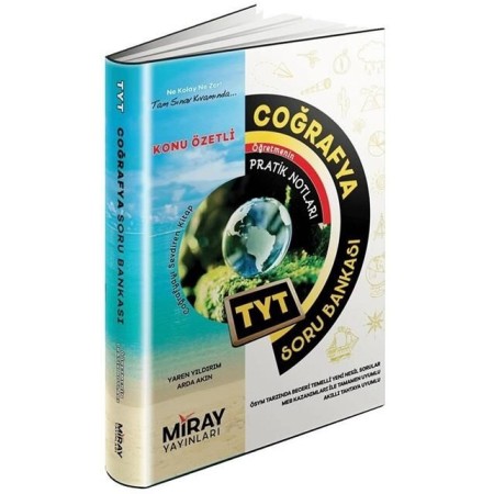Miray Yayınları TYT Coğrafya Konu Özetli Soru Bankası