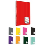 Çınar Defter Spiralli (Telli) Pp Kapak 96 Yaprak Kareli A4 Büyük