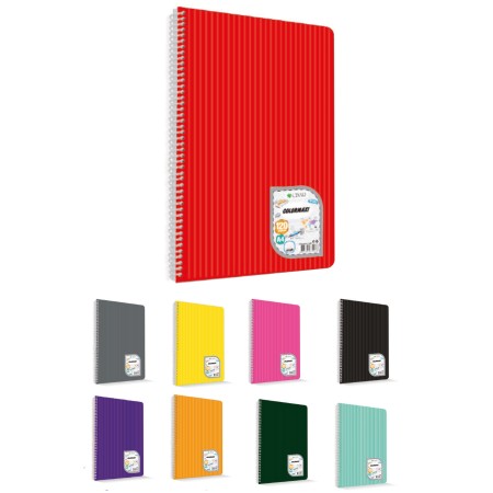 Çınar Defter Spiralli (Telli) Pp Kapak 96 Yaprak Çizgili A4 Büyük