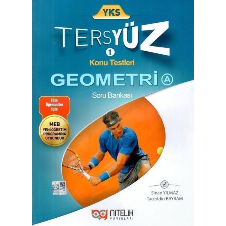 Nitelik Yayınları YKS Geometri A Tersyüz Konu Testleri Soru Bankası
