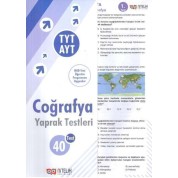 Nitelik Yayınları TYT AYT Coğrafya Yaprak Testleri