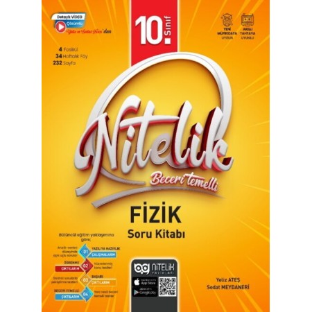 Nitelik Yayınları 10. Sınıf Fizik Beceri Temelli Soru Kitabı