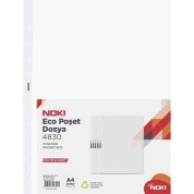 Noki Poşet Dosya Ekonomik 100 LÜ A4 4830-ECO