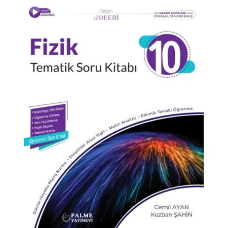 Palme Yayınları 10. Sınıf Fizik Tematik Soru Kitabı
