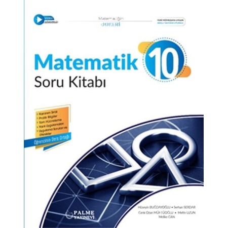 Palme Yayınları 10. Sınıf Matematik Soru Kitabı Joker