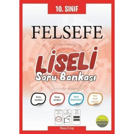 Pano Yayınları 10. Sınıf Felsefe Liseli Soru Bankası