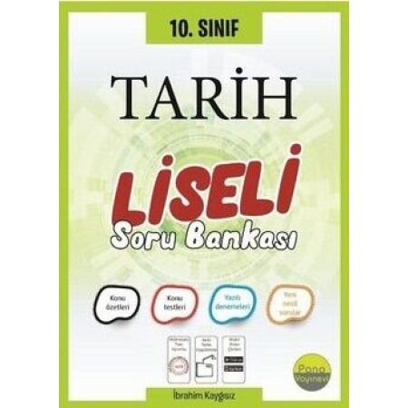 Pano Yayınları 10. Sınıf Tarih Liseli Soru Bankası