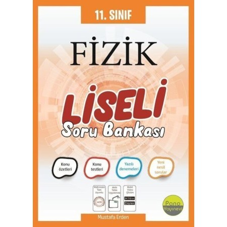 Pano Yayınları 11. Sınıf Fizik Liseli Soru Bankası