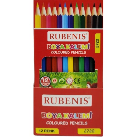 Rubenis Kuru Boya Tam Boy 12 Li 2720