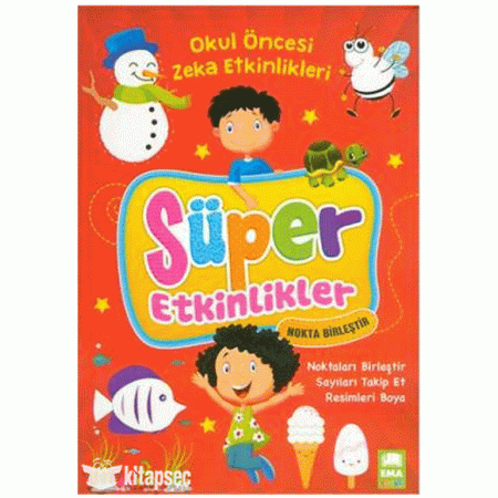 Ema Yayınları Süper Etkinlikler Nokta Birleştir ( Okul Öncesi )