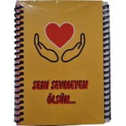 Single Not Defteri A6 KK Çizxgili Kapak Sözleri