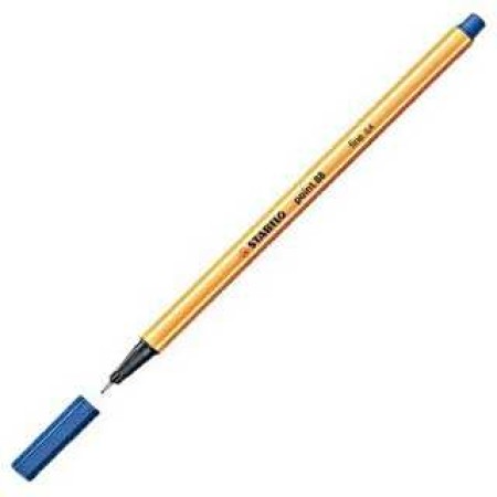 Stabilo Keçe Uçlu İnce Kalem 88 Point 0.4 MM Mavi 88/41