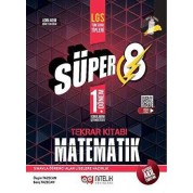 Nitelik Yayınları Süper 8. Sınıf 1.Dönem Matematik Tekrar Kitabı