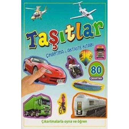 Taşıtlar - Çıkartma ve Aktivite Kitabı Parıltı Yayınları