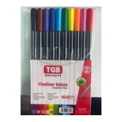 Tgb Fi̇neli̇ner Kalem 10 Renk Tgb-1907