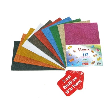 Ticon Eva Simli Yapışkanlı 20x30 cm 10 Lu 