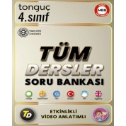 Tonguç Akademi 4. Sınıf Tüm Dersler Video Anlatımlı Etkinlikli Soru Bankası