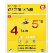 Tonguç Akademi 4`ten 5`e Hazırlık Kitabı Yaz Tatil Kitabı