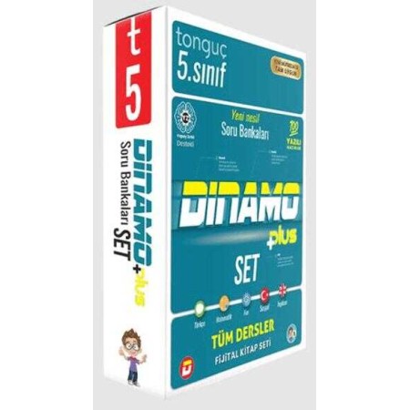 Tonguç Akademi 5. Sınıf Dinamo Tüm Dersler Soru Bankası Set
