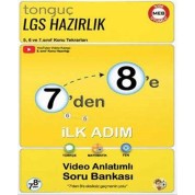 Tonguç Akademi 7`den 8`e LGS Hazırlık İlk Adım Yaz Tatil Kitabı