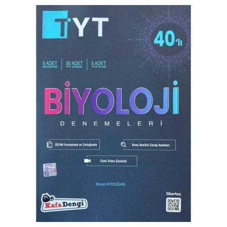 TYT Biyoloji 40` lı Branş Denemesi