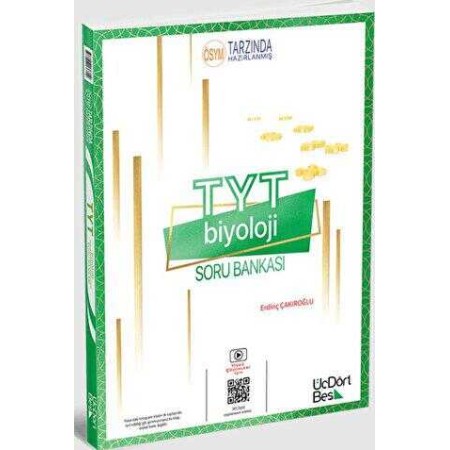 ÜçDörtBeş Yayınları  Biyoloji TYT Soru Bankası